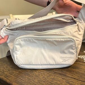 Reebok Off-White Crossbody Bag
